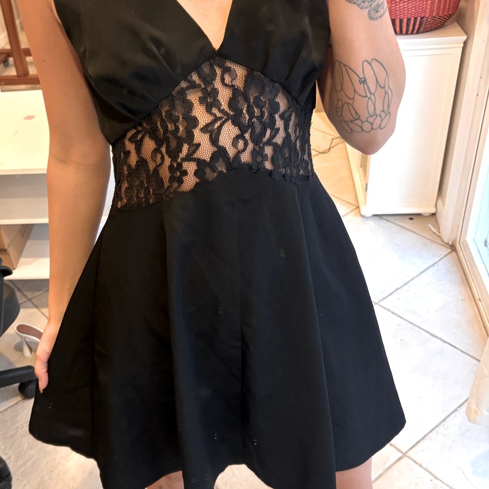Vintage Scandalo Little Black Dress